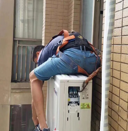 汝城空调移机
